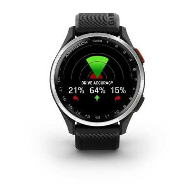 Montre GPS Garmin Approach S44 Black Silver