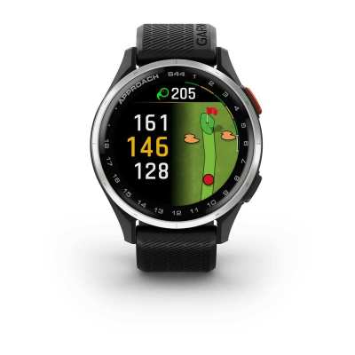 Montre GPS Garmin Approach S44 Black Silver