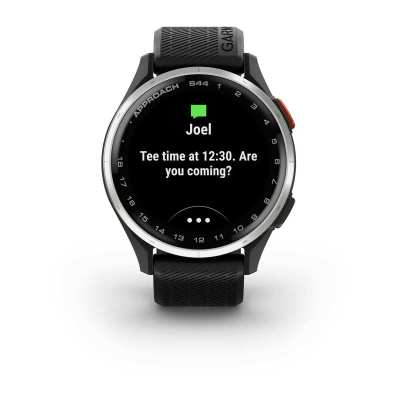 Montre GPS Garmin Approach S44 Black Silver