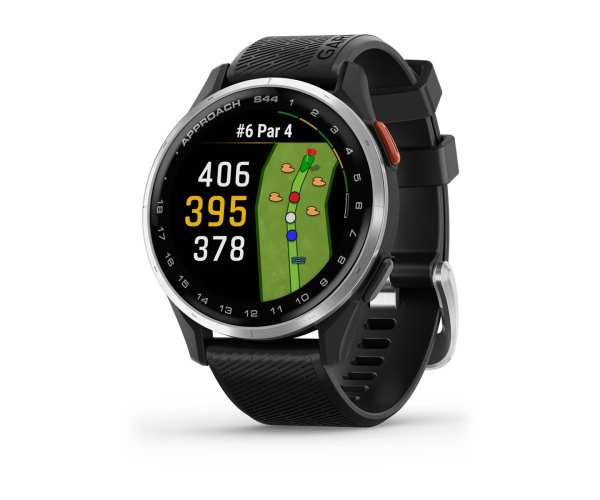 Montre GPS Garmin Approach S44 Black Silver