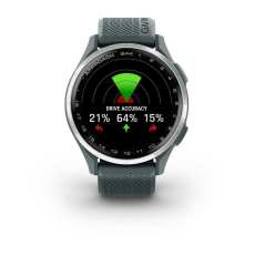 Montre GPS Garmin Approach S44 Blue Silver