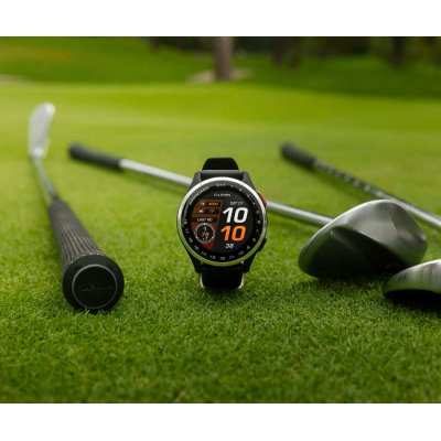 Montre GPS Garmin Approach S44 Blue Silver