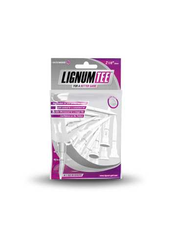 Tees Lignum 53mm Blancs x12