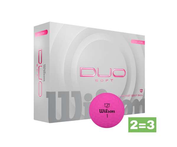 Balles Wilson Duo Soft Pink