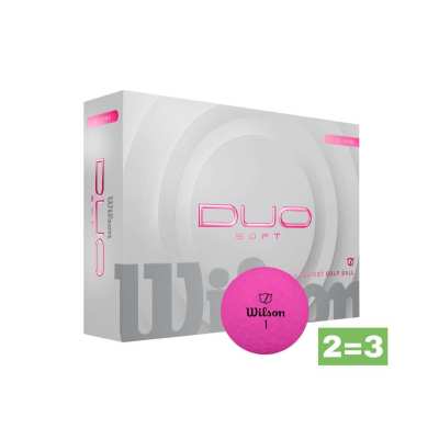 Balles Wilson Duo Soft Pink