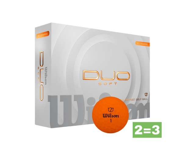 Balles Wilson Duo Soft Orange