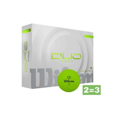 Balles Wilson Duo Soft Green