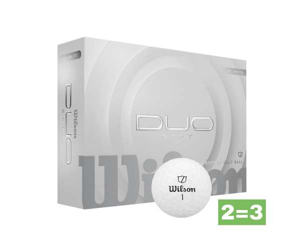 Balles Wilson Duo Soft White