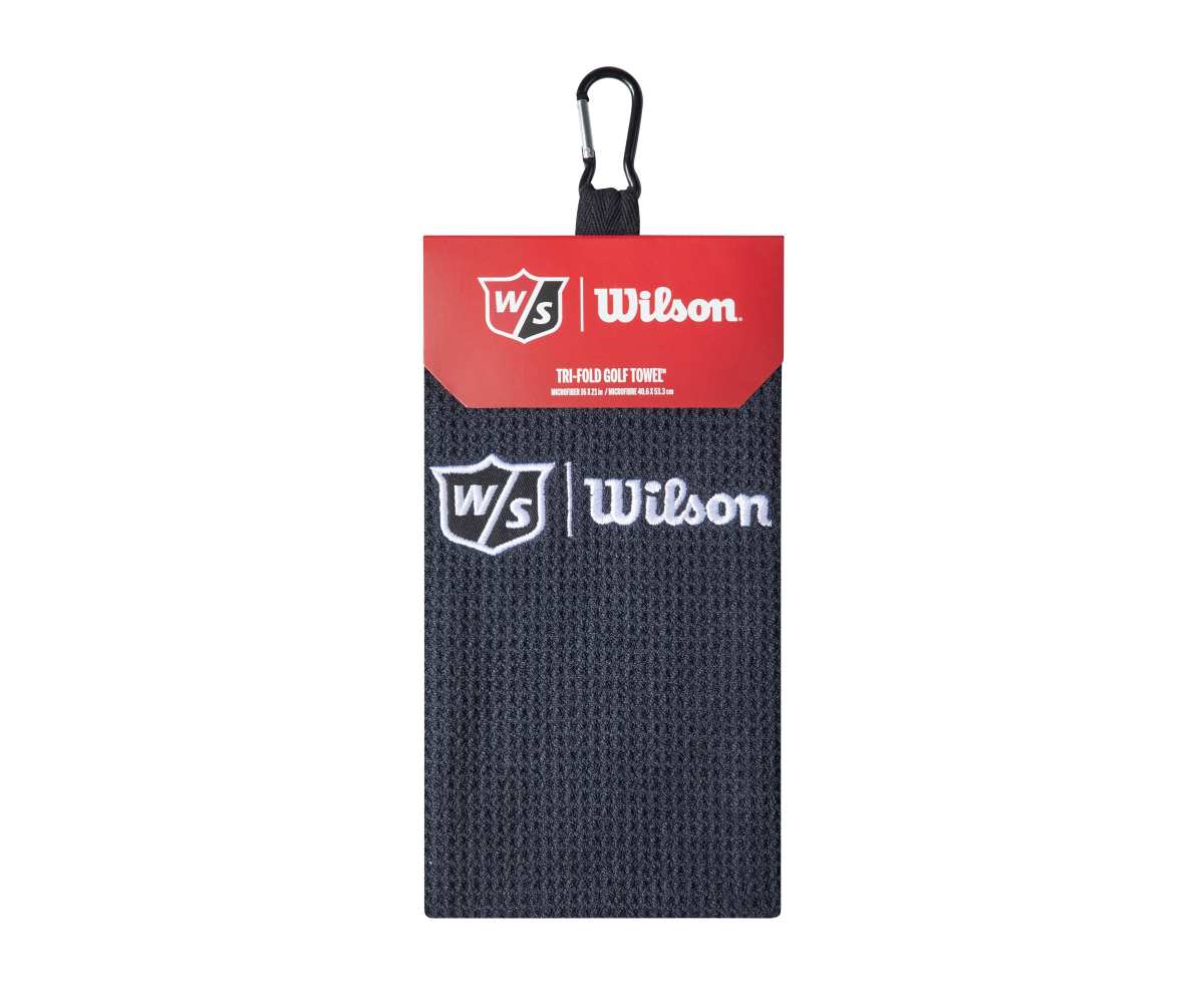 Serviette Wilson Tri-Fold Black