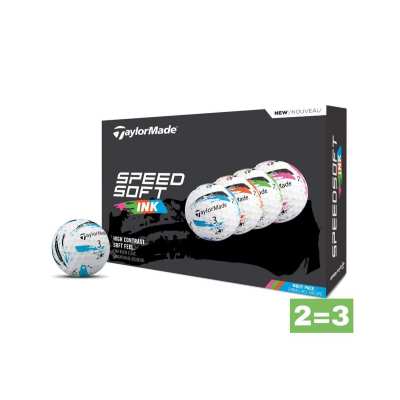 Balles Taylormade SpeedSoft Ink Multicouleurs