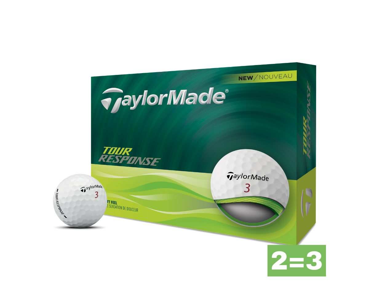 Balles Taylormade Tour Response White