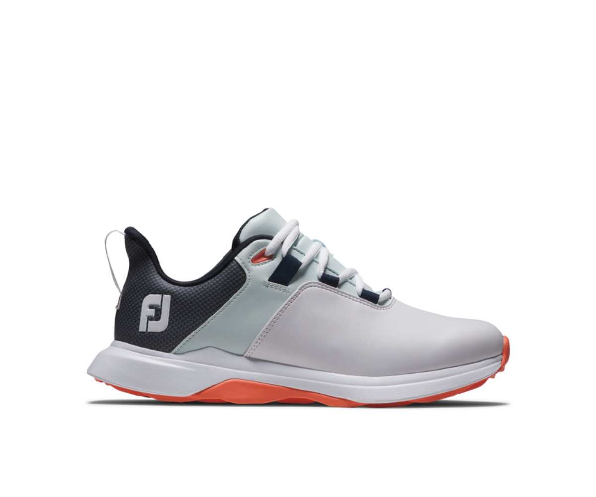 Chaussures Femmes Footjoy ProLite Women White Blue Coral