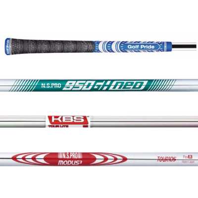 Grips & Shafts Série de Fers Mizuno JPX925 Forged Black Acier