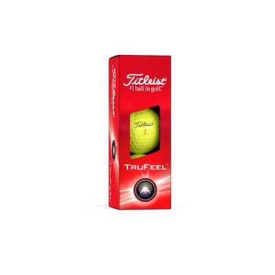Balles Titleist TruFeel Yellow