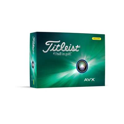 Balles Titleist AVX Yellow