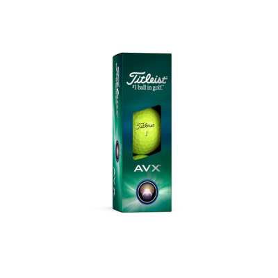 Balles Titleist AVX Yellow