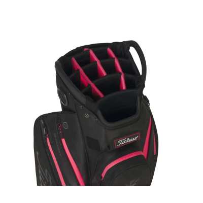 Sac Chariot Titleist Cart 14 Stadry Black Candy Pink