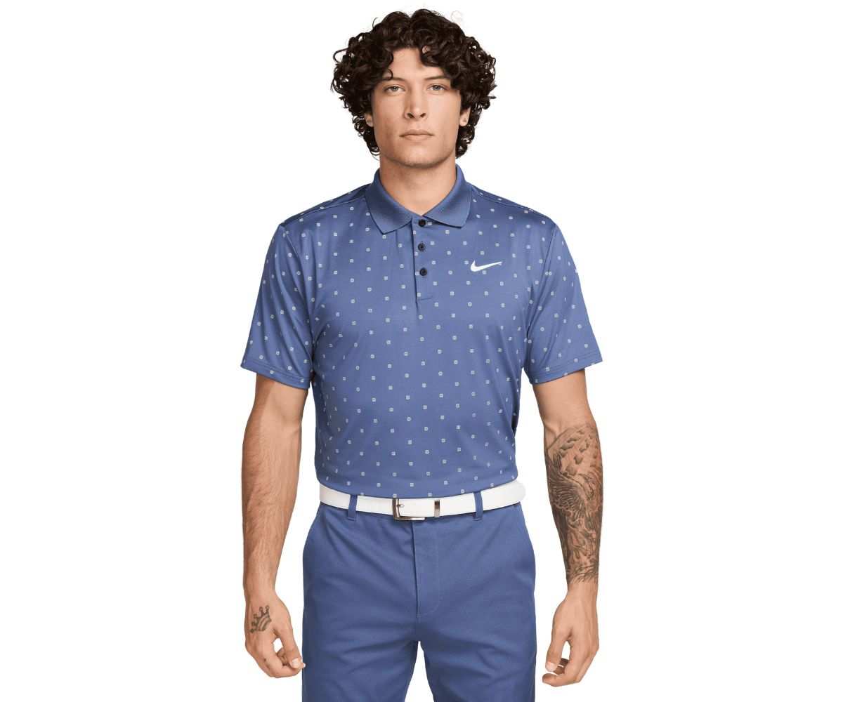 Nike Dri-Fit Tour Polo Print – Confort et performance sur le green