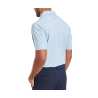 Polo Footjoy Speckle Print Pique SS25 Blue Jay White