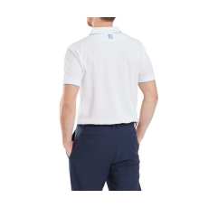 Polo Footjoy Tipped Pique SS25 White