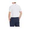 Polo Footjoy Tipped Pique SS25 White