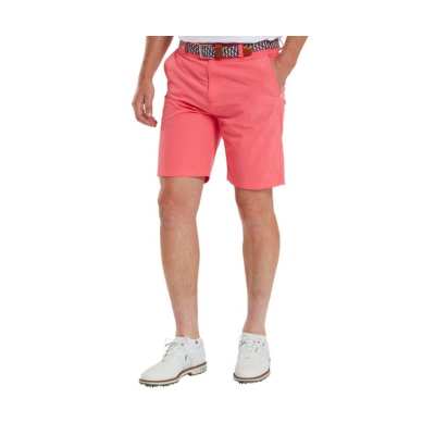 Bermuda Footjoy Par Golf Short SS25 Coral Red
