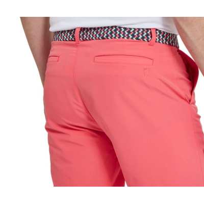 Bermuda Footjoy Par Golf Short SS25 Coral Red