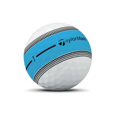 Balles Taylormade Tour Response Stripe Neon Blue