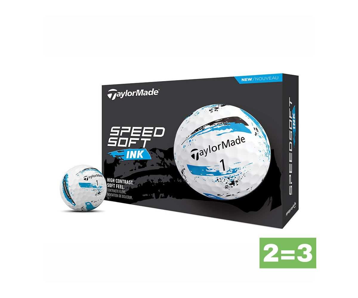 Balles Taylormade SpeedSoft Ink Blue