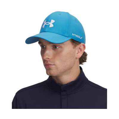 Casquette Under Armour Golf96 SS25 Blue White