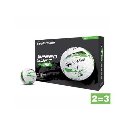 Balles Taylormade SpeedSoft Ink Green