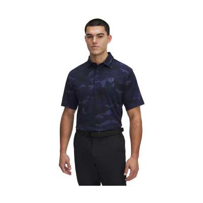 Polo Under Armour Playoff 3.0 Printed SS25 Midnight Navy