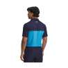 Polo Under Armour T2G Color Block SS25 Navy Blue