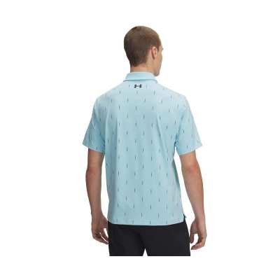 Polo Under Armour T2G Printed SS25 Stream Blue