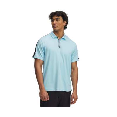 Polo Under Armour Drive Zip SS25 Stream Blue
