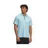 Polo Under Armour Drive Zip SS25 Stream Blue