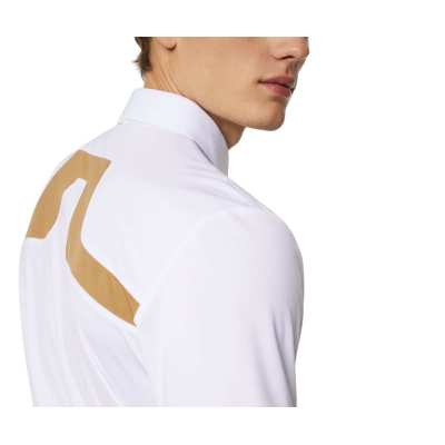 Polo J.Lindeberg KV SS25 White