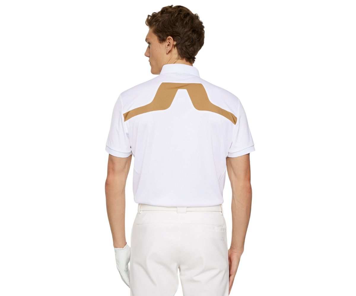 Polo J.Lindeberg KV SS25 White