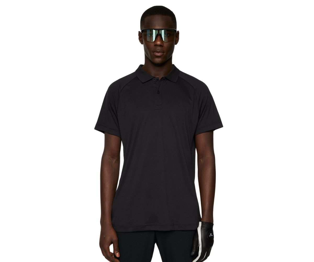 Polo J.Lindeberg Sola SS25 Black