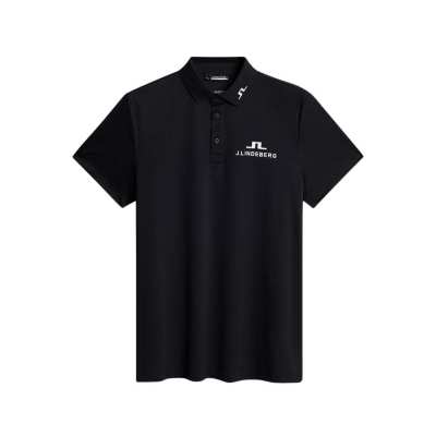 Polo J.Lindeberg KV Tour SS25 Black