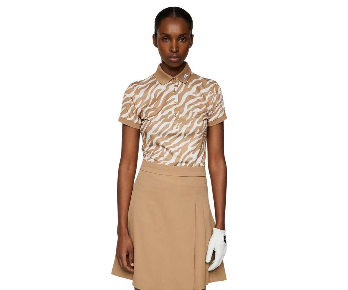 Polo Femme J.Lindeberg Tour Tech Print SS25
