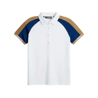 Polo Femme J.Lindeberg Priya SS25 White