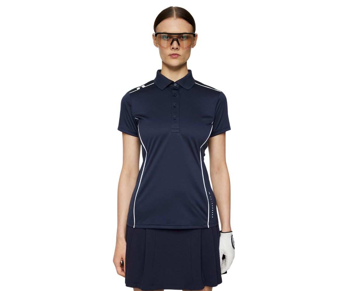 Polo Femme J.Lindeberg Leyla SS25 Navy