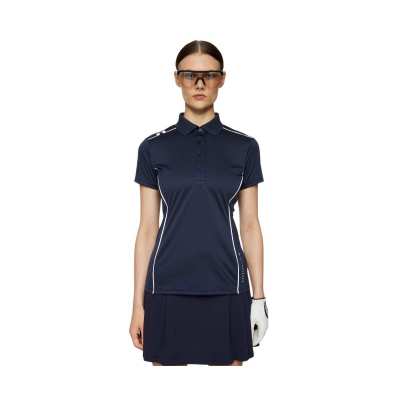 Polo Femme J.Lindeberg Leyla SS25 Navy