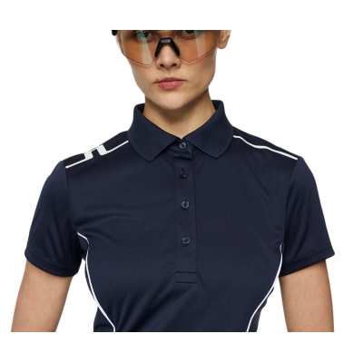 Polo Femme J.Lindeberg Leyla SS25 Navy