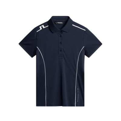 Polo Femme J.Lindeberg Leyla SS25 Navy