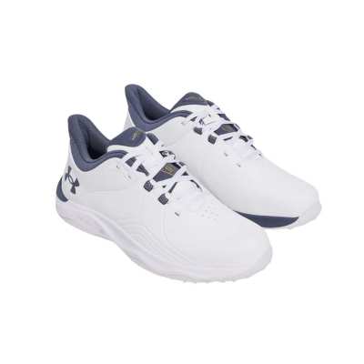 Chaussures Under Armour Drive Pro SL SS25 White Downpour Grey Gold
