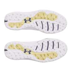 Chaussures Under Armour Drive Pro SL SS25 White Downpour Grey Gold