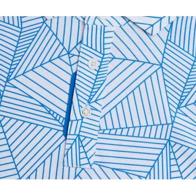 Polo G/FORE Geometric Tech Piqué SS25