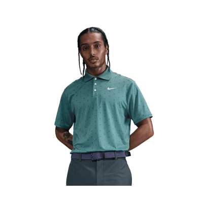 Polo Nike Dri-Fit Tour Print SU25 Mineral Teal